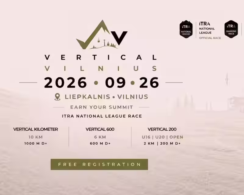 🏔 VERTICAL VILNIUS 2026 nuotrauka 1