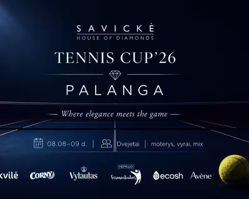 Savickè House of Diamonds Tennis Cup’26 | Palanga nuotrauka 1