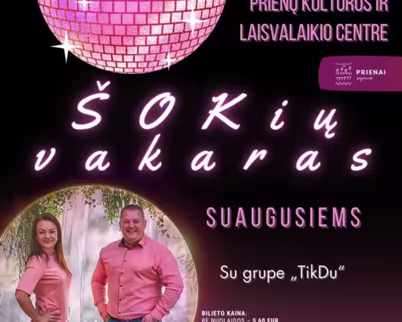 ŠOKIŲ VAKARAS SUAUGUSIEMS SU GRUPE „TIKDU“ nuotrauka 3
