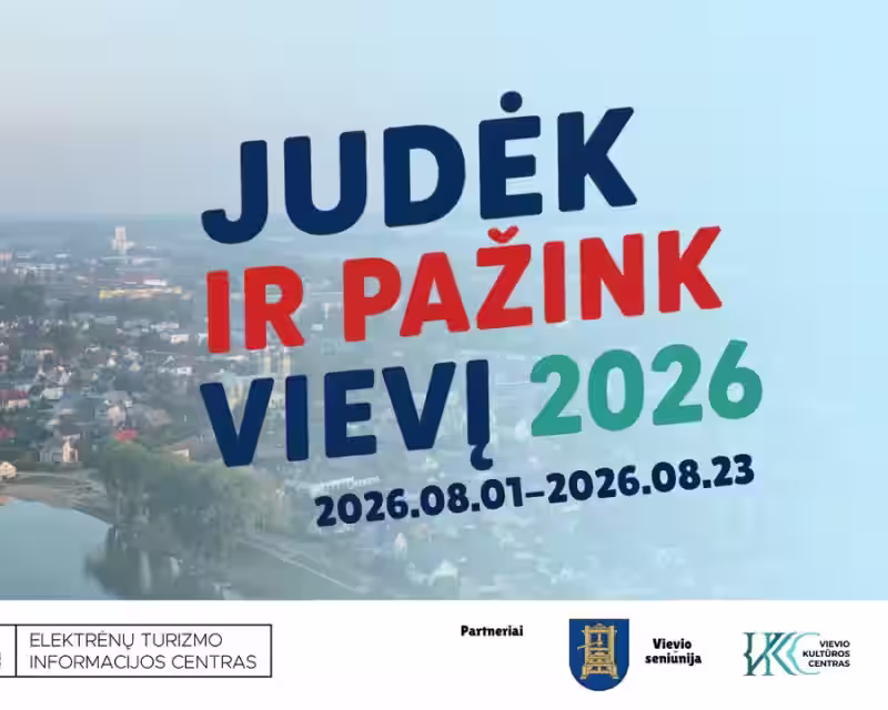 Judėk ir pažink Vievį 2026 nuotrauka 1