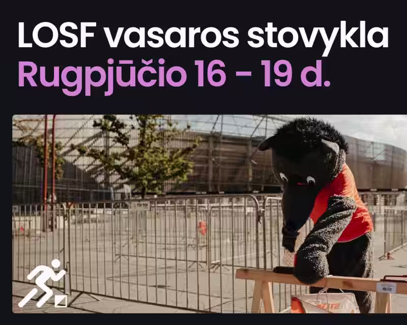 LOSF vasaros stovykla nuotrauka 1
