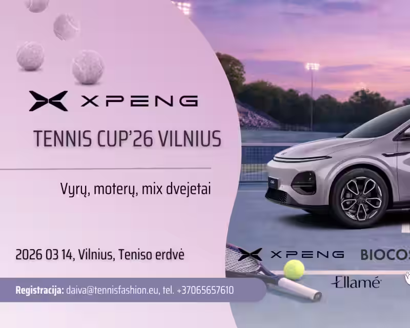 XPENG tennis cup’26. VILNIUS nuotrauka 1