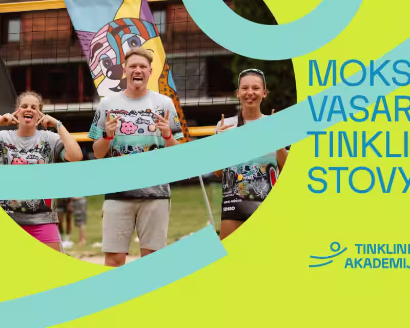 Moksleivių vasaros tinklinio stovykla 2026 #1 nuotrauka 1
