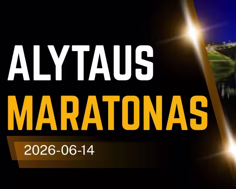 Alytaus maratonas 2026 nuotrauka 1