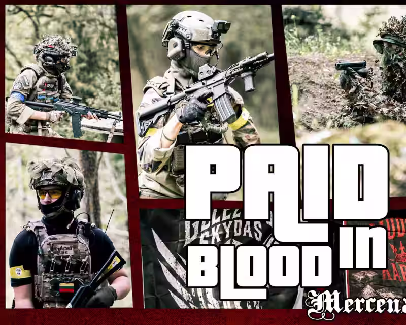 PAID IN BLOOD - Mercenary Code nuotrauka 1