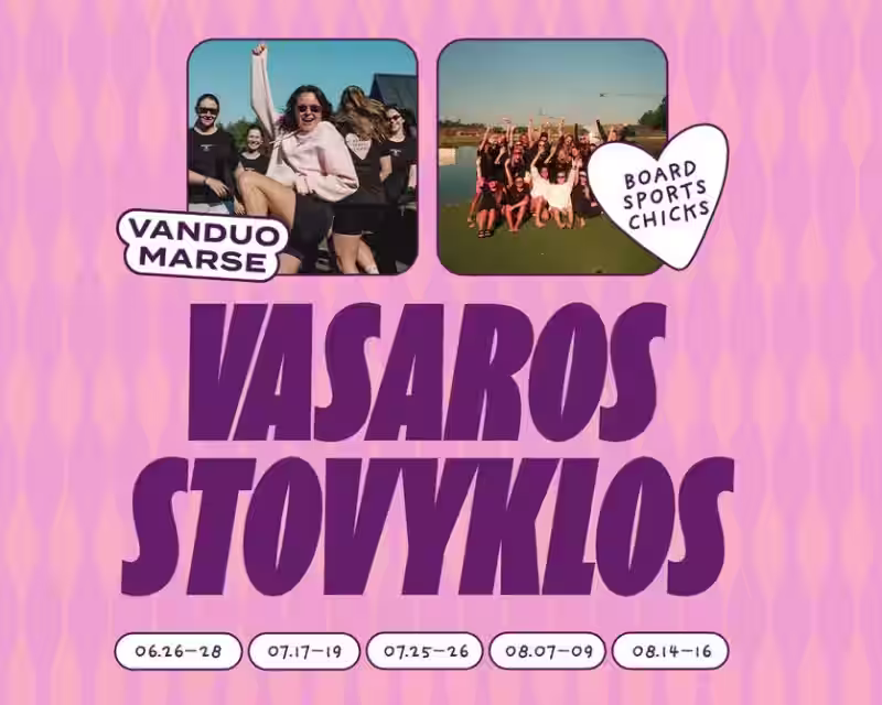 Vasaros vandenlenčių stovyklų kalendorius | Vanduo Marse nuotrauka 1