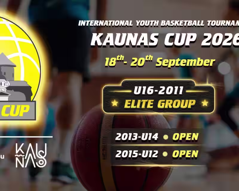 Kaunas Cup 2026 | REGISTRATION OPEN nuotrauka 1