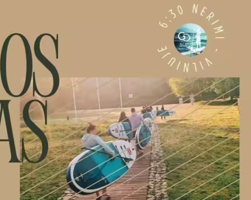 Rytinis irklenčių kavos turas | goSUP Vilnius nuotrauka 1