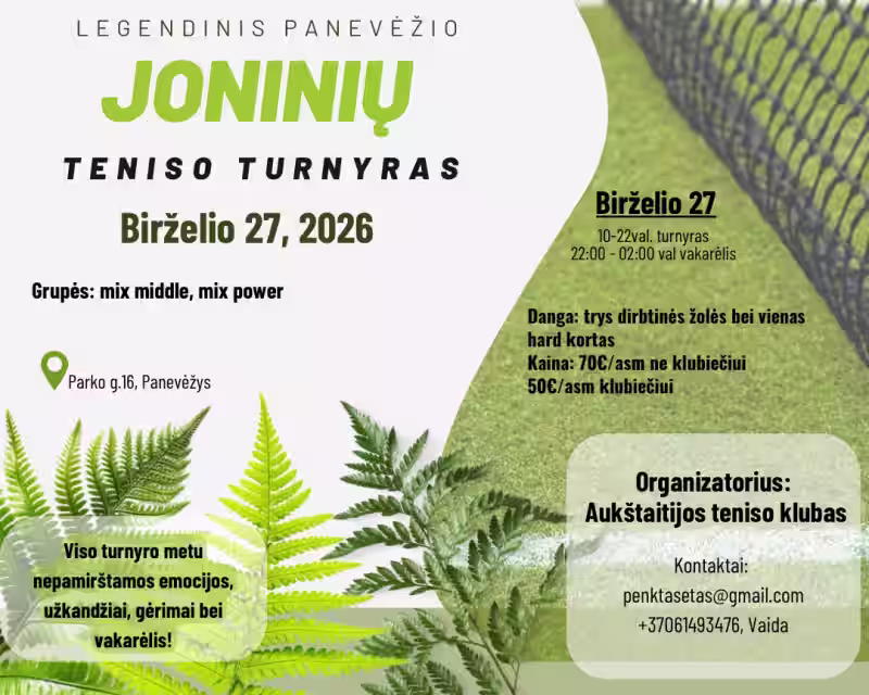 Legendinis Joninių turnyras nuotrauka 1