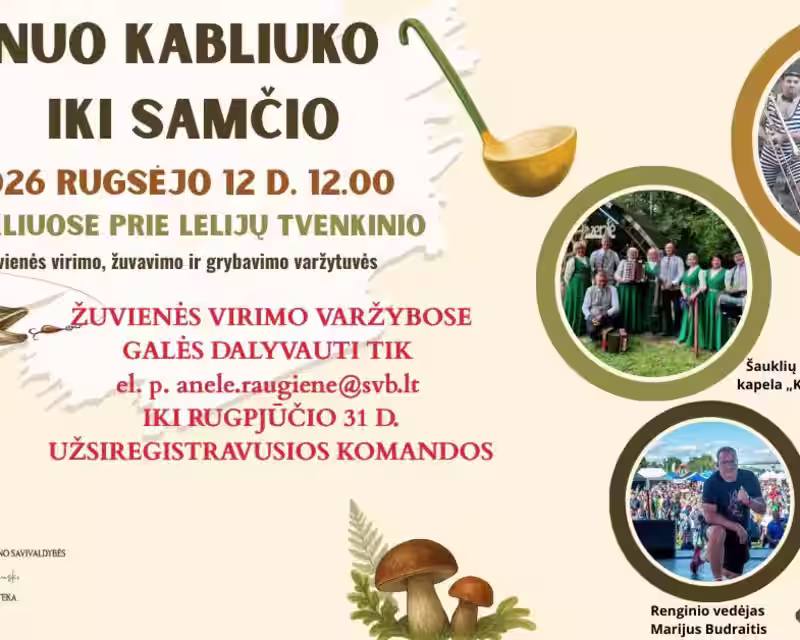 NUO KABLIUKO IKI SAMČIO nuotrauka 1