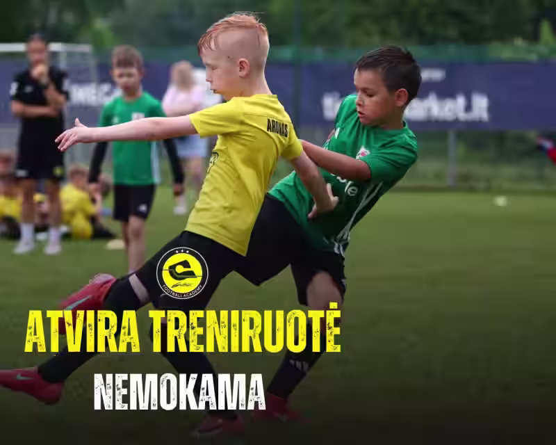 Atvira nemokama futbolo treniruotė nuotrauka 1