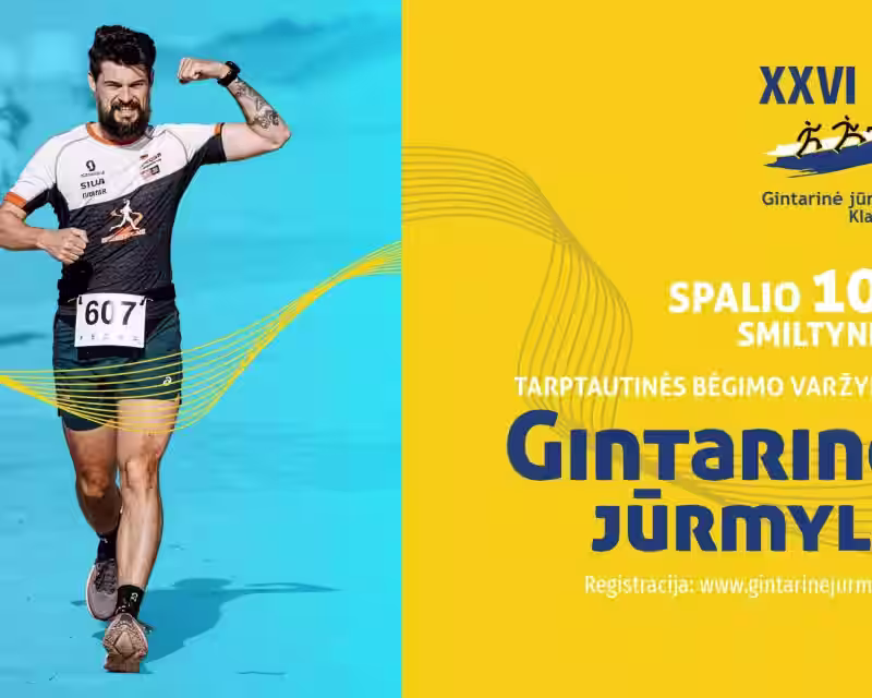 Tarptautinės bėgimo varžybos „Gintarinė jūrmylė“  nuotrauka 1