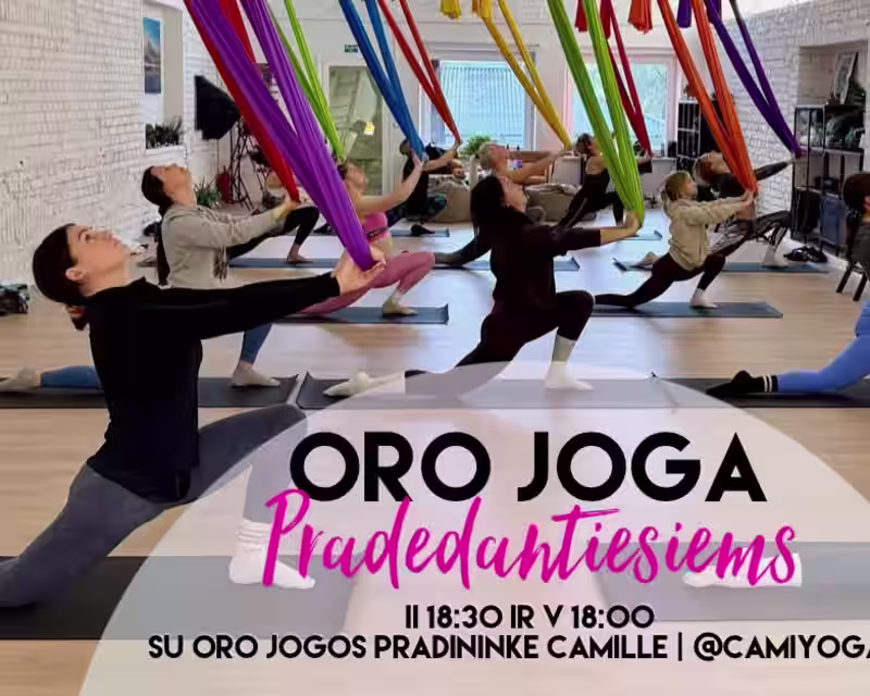 Oro Joga Pradedantiesiems su Camille | @CamiyogAIR nuotrauka 1
