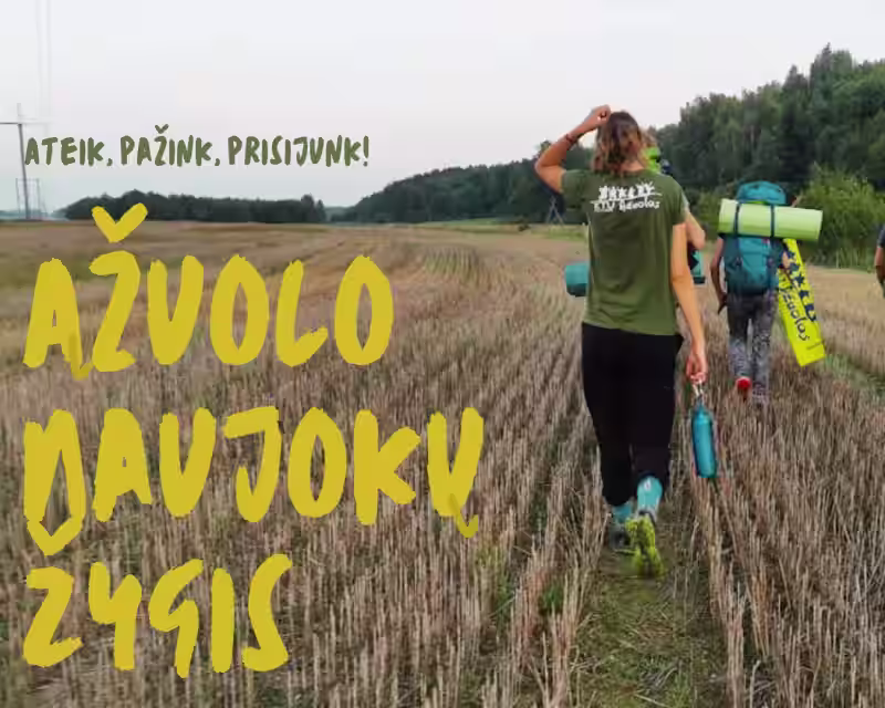 Naujokų žygis - Po kalvas ir daubas  nuotrauka 1