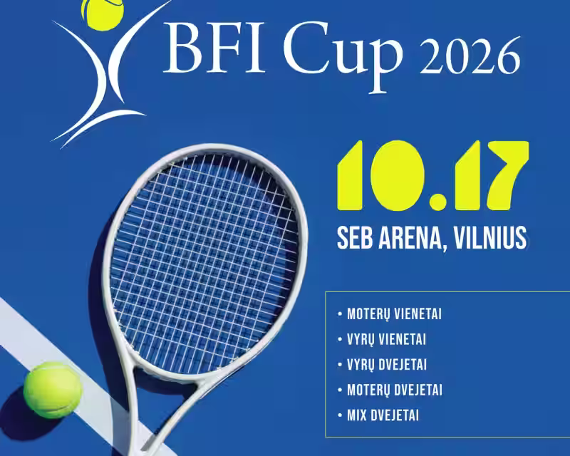 BFI CUP 2026 nuotrauka 1