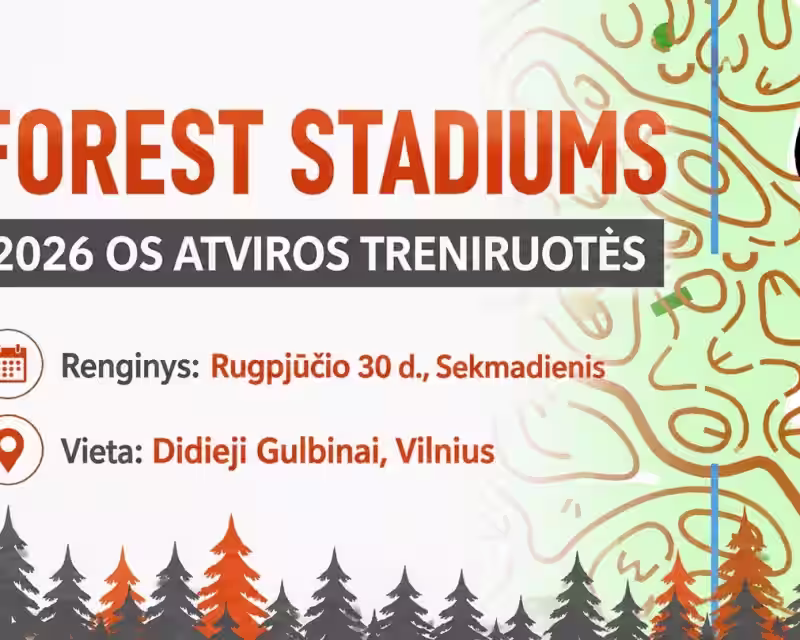 Orientavimosi Sportas Vilniuje šį Sekmadienį nuotrauka 1