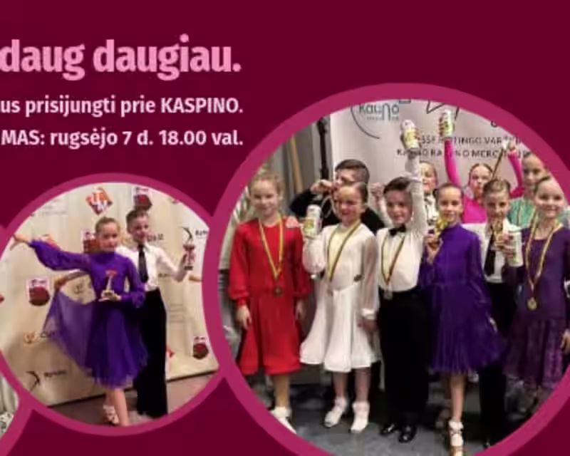 SPORTINIAI ŠOKIAI VAIKAMS nuotrauka 1