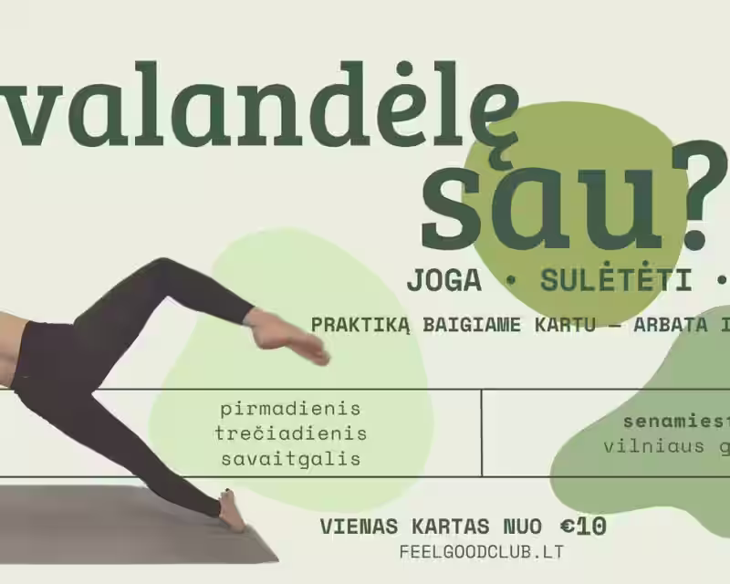 slow & strong joga | senamiestis | feel good club nuotrauka 1