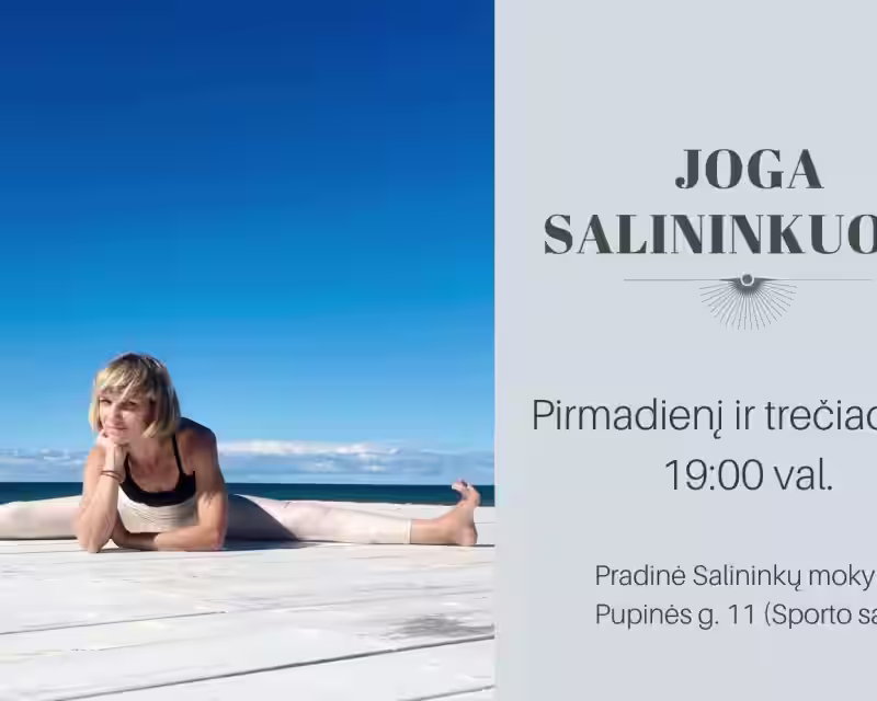 JOGA SALININKUOSE nuotrauka 1