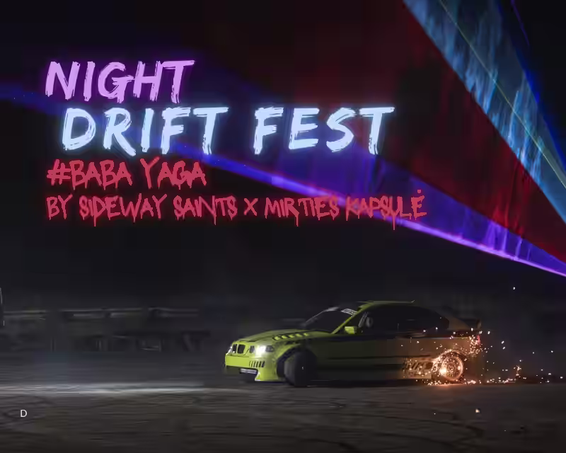 #Baba Yaga Night Drift Fest nuotrauka 1