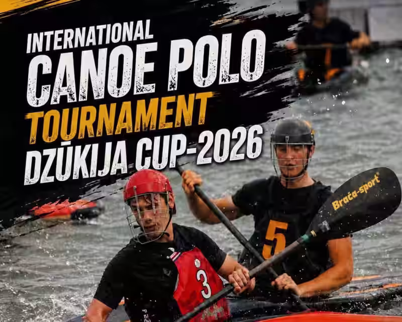 INTERNATIONAL CANOE POLO TOURNAMENT - DZUKIJA CUP nuotrauka 1
