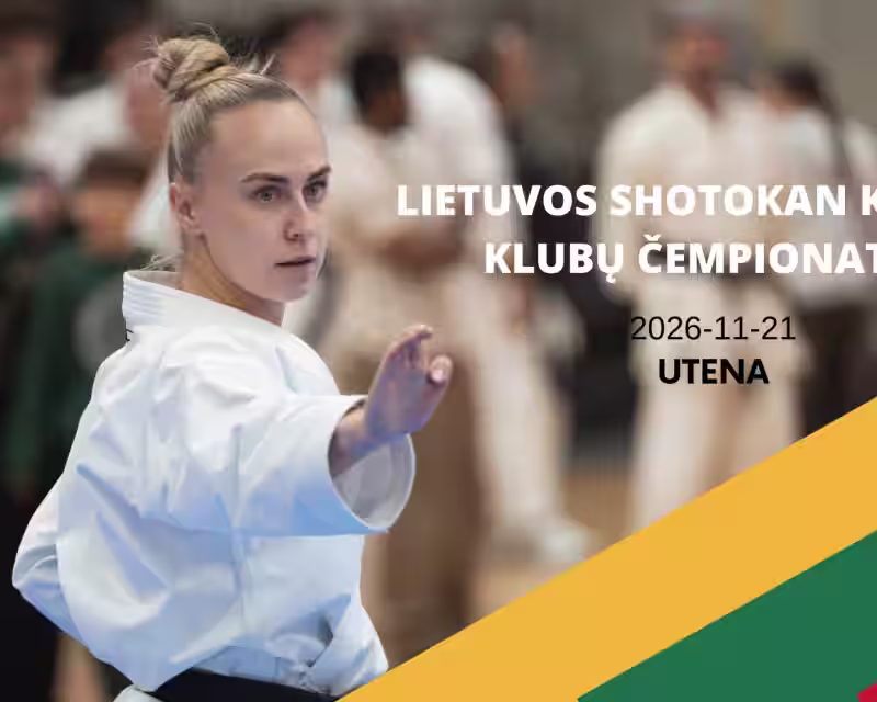 LIETUVOS SHOTOKAN KARATĖ KLUBŲ ČEMPIONATAS nuotrauka 1