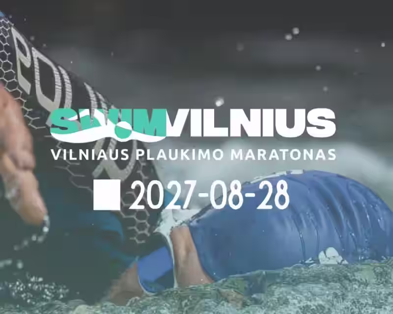 Swim Vilnius | Vilniaus plaukimo maratonas 2027 nuotrauka 1