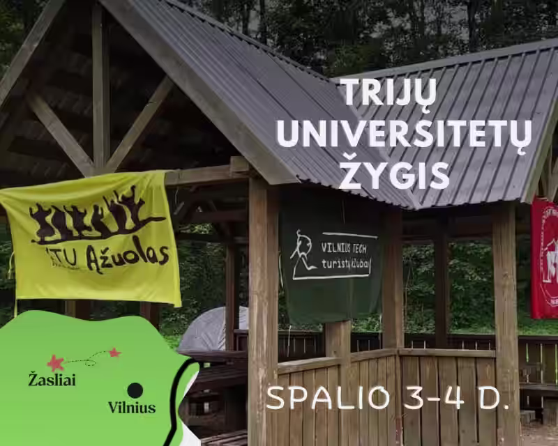 Trijų Universitetų Žygis nuotrauka 1