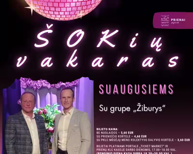 ŠOKIŲ VAKARAS SU GRUPE „ŽIBURYS“ nuotrauka 1