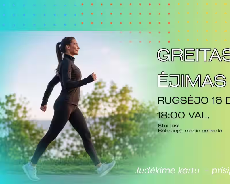 Greitasis ėjimas nuotrauka 1