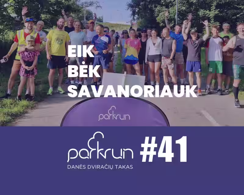 parkrun Danės dviračių takas - #41 nuotrauka 1