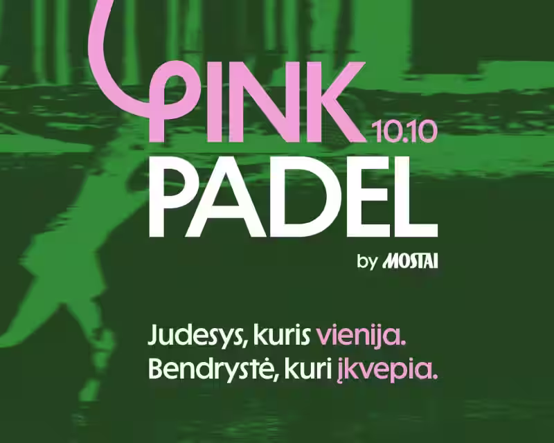 Pink Padel l 10.10 nuotrauka 1