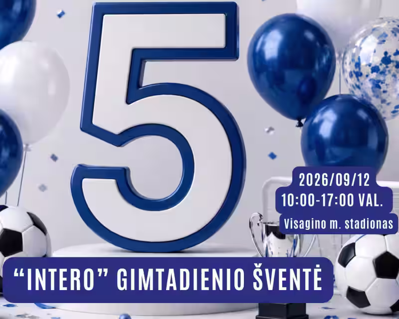FC Visagino „Intero“ 5-o gimtadienio šventė nuotrauka 1