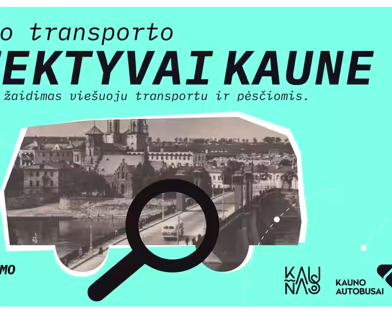 Orientacinis žaidimas „Viešojo transporto detektyvai Kaune“ nuotrauka 1