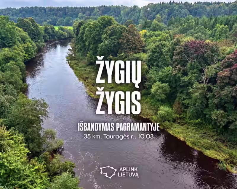 ŽYGIŲ ŽYGIS: išbandymas Pagramantyje nuotrauka 1