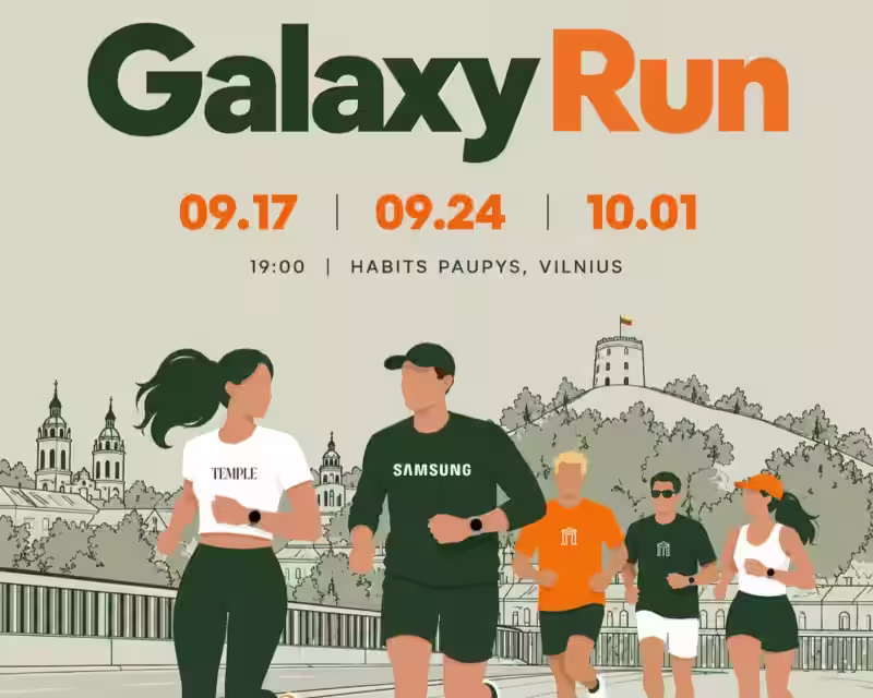 TEMPLE x Samsung - GALAXYRUN nuotrauka 1
