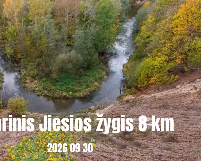 Vakarinis Jiesios 8 km žygis Kaune nuotrauka 1
