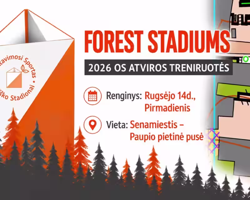 Orientavimosi Sportas Vilniuje, Pirmadienį Miesto Sprintas nuotrauka 1