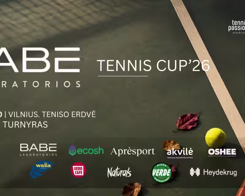 BABE tennis cup’26 nuotrauka 1