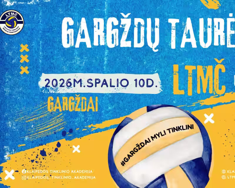 Gargždų taurė 2026 LMTČ I etapas nuotrauka 1