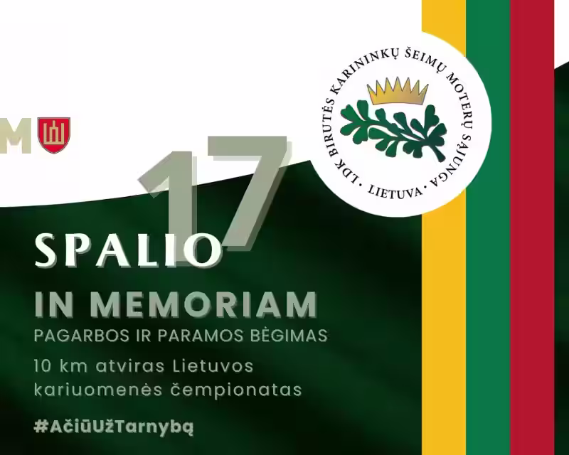 Pagarbos ir paramos bėgimas "In Memoriam" 2026 nuotrauka 1