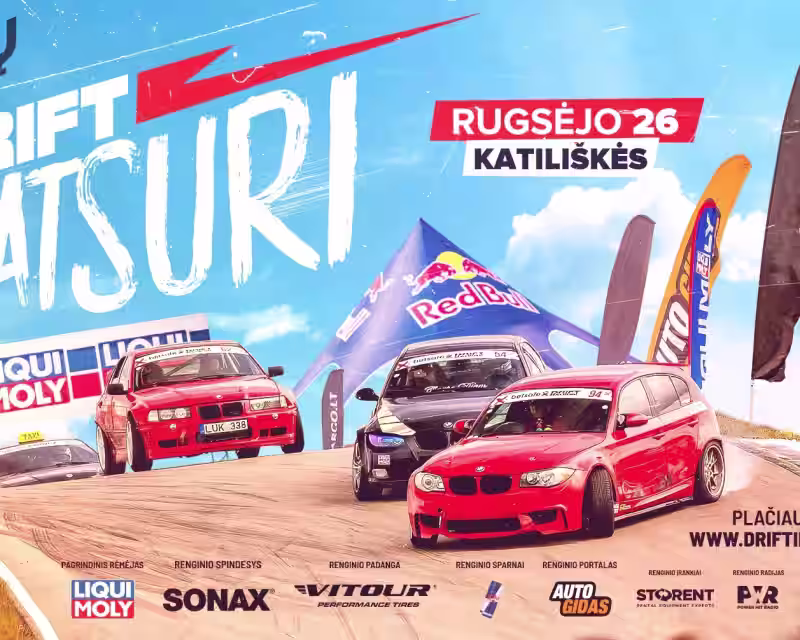 Drifto Maratonas - Liqui Moly Drift Matsuri nuotrauka 1