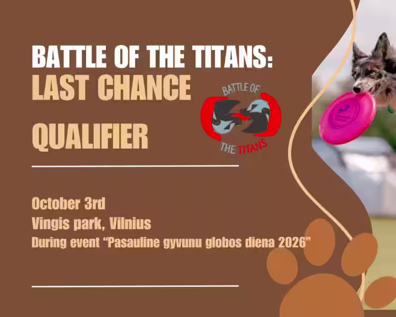 Battle of the Titans: Last chance qualifier nuotrauka 1