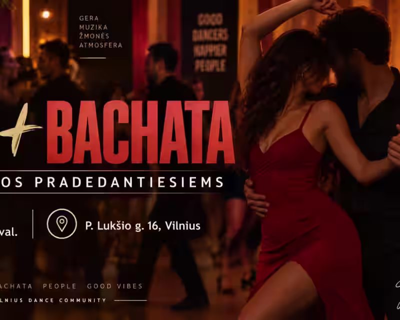 Salsa+Bachata šokių pamokos pradedantiesiems/suaugusiems, Vilniuje nuotrauka 1