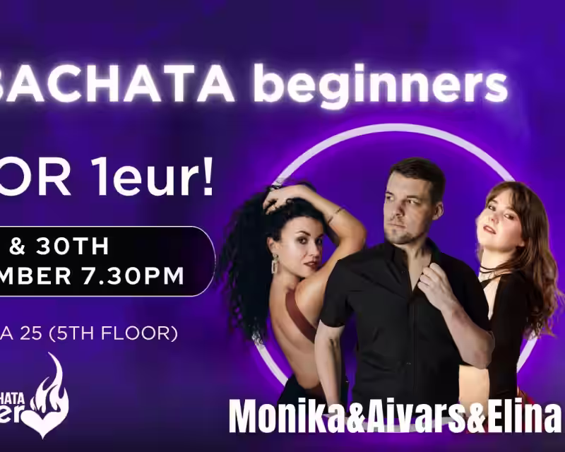 Nāc Dejot! Jauns Bachata deju kurs! nuotrauka 1