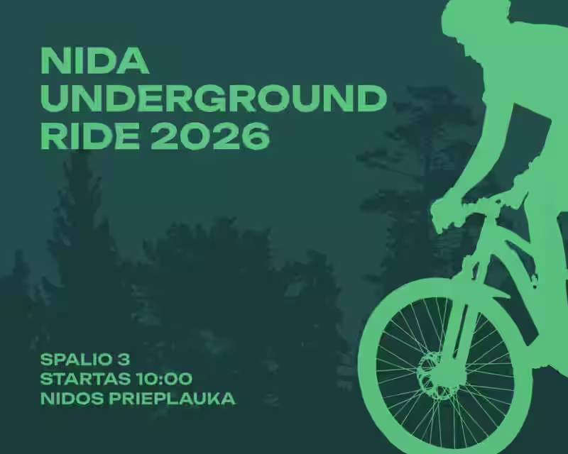NIDA UNDERGROUND RIDE 2026 nuotrauka 1