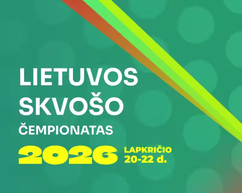 Lietuvos skvošo čempionatas 2026 nuotrauka 1