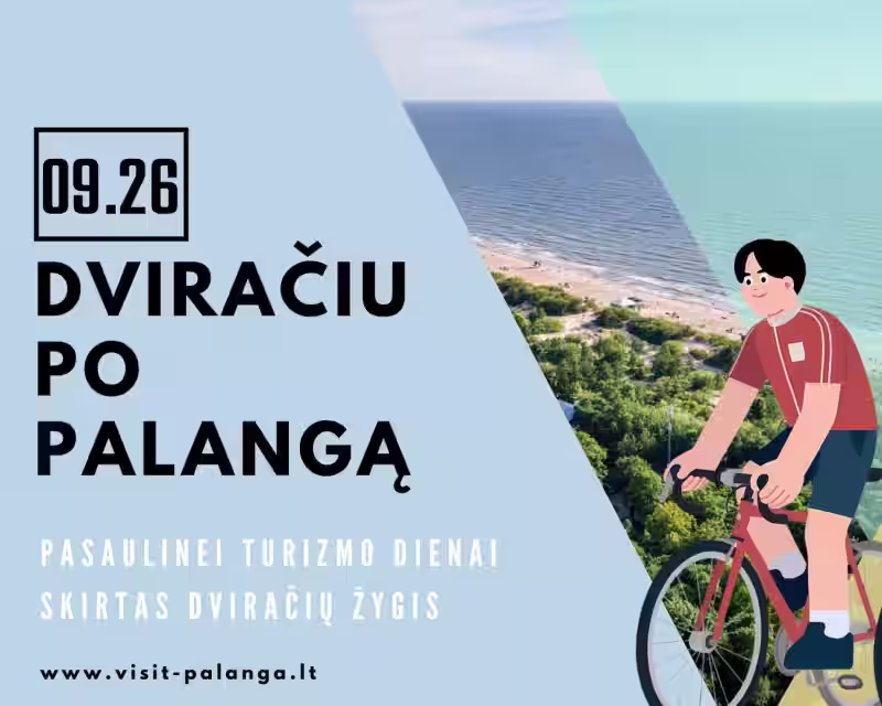Pasaulinei turizmo dienai skirtas dviračių žygis nuotrauka 1