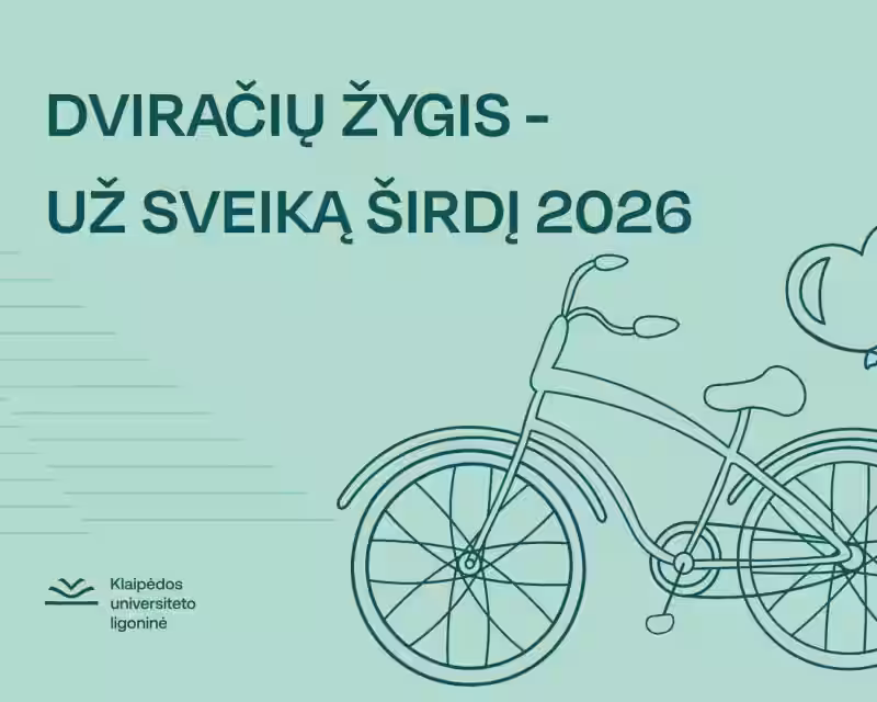 DVIRAČIŲ ŽYGIS - UŽ SVEIKĄ ŠIRDĮ 2026 nuotrauka 1