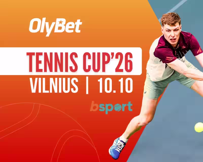 𝐓𝐄𝐍𝐍𝐈𝐒 𝐂𝐔𝐏'𝟐𝟔, remiamas OlyBet | „Teniso namų" vyrų dvejetų savaitgalio turnyras nuotrauka 1